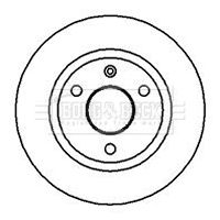 BORG & BECK Piduriketas BBD4004